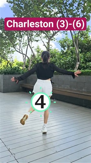 Mini Tutorial X-Steps & Charleston for beginners by 68yrs #shuffledance #seniorhealth