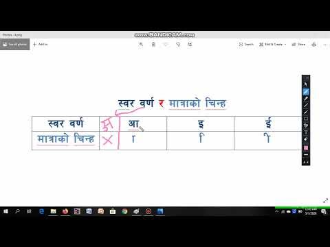 Nepali grammar Verb . Nepali byakaran kriya. story verb