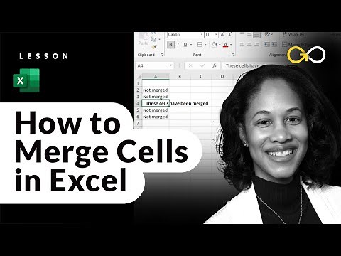 How to Merge Cells in Excel/Split Cells in Excel