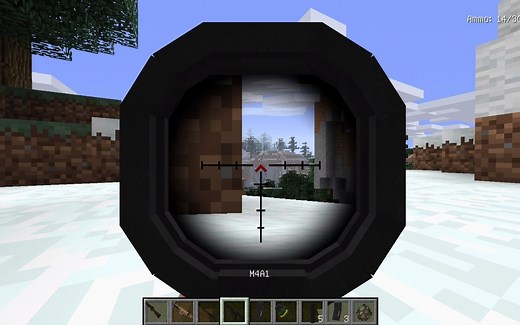 [我的世界1.12.2 模组演示]维克的枪械模组