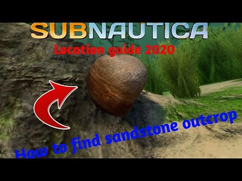 How to find sandstone outcrop in subnautica - bluebeam