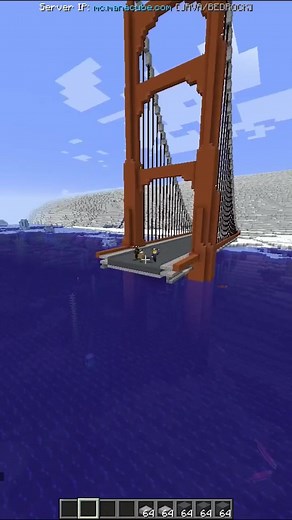 Explore the Epic Bridge from Antarctica in Minecraft!