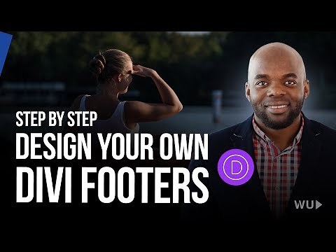Divi Builder Footer - How to create a footer in Divi visual builder