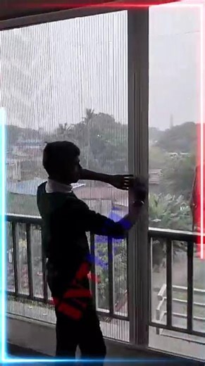 Intext Pleated Mosquito Net | Premium Sliding Mesh System for Windows & Doors