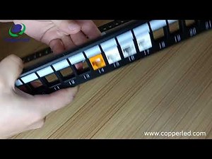 How to install Keystone Jacks with various Keystones and 1 blank patch panel?