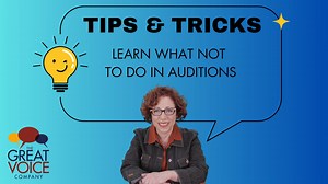 Are You Making These Audition Mistakes?