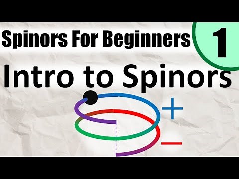Spinors for Beginners 1: Introduction (Overview + Table of Contents for video series)