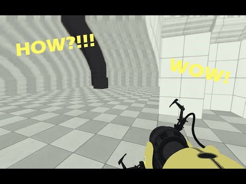 How to make hall of mirrors skybox effect in portal 2! (working)