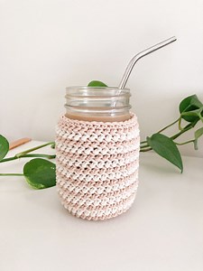 Iced Coffee Cozy Crochet Pattern - Stitchberry