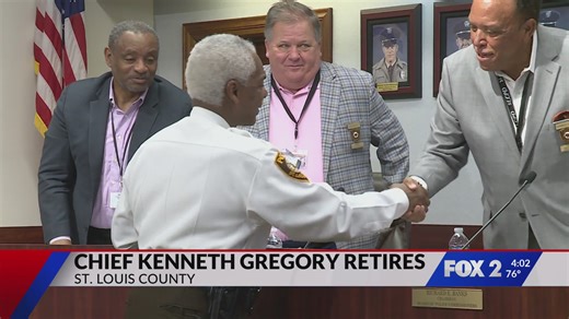 Chief Kenneth Gregory retires from St. Louis County PD