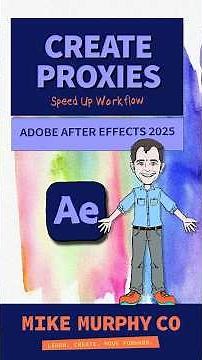 How To Create Proxies in After Effects