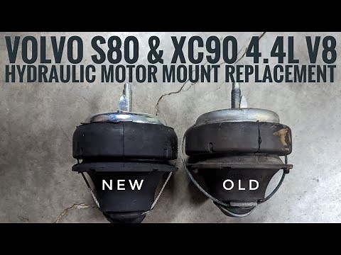VOLVO 07-10 S80 V8 & 04-11 XC90 4.4L V8 FRONT MOTOR MOUNT REPLACEMENT