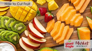 Thanks to peels ranging from spiky to soft, cutting almost every fruit requires a different technique—all of which are easy. Watch as we show you how to cut a pineapple, apple, kiwi, mango and cantaloupe the right way and be ready for any snack time or fruit salad. Shop fresh produce: https://bit.ly/3eBGes1 | Giant Eagle
