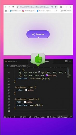 Button Animation with Hover Effects | HTML & CSS | Cool UI Design #webdevelopment #hovereffect