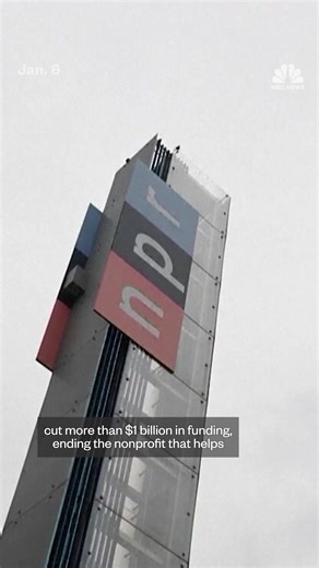 The Corporation for Public Broadcasting — which helped fund NPR, PBS and many local radio and TV stations — is officially shutting down. | NBC News