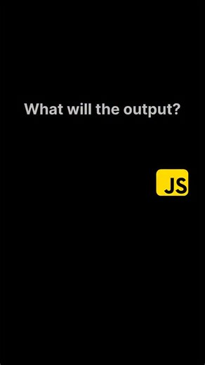 What will be the output 😮⁉️ Boost your web dev skills Follow @de.code.dev for more @de.code.dev . . Learn Coding Frontend development, web development, HTML, CSS, JavaScript, React, Python #webdev #frontenddev #learntocode #javascript reactjs codinglife👩‍💻 | De.code.dev