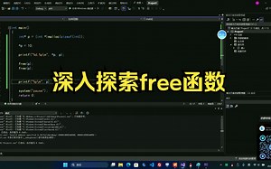 C语言中的自由战士：深入探索free函数