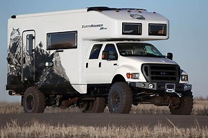 the ford earth roamer XV-HD camper van accommodates the entire family