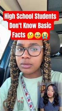 High School Students Don't Have Common Sense Anymore & Cell Phones Aren’t Helping 😭