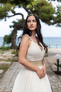 Penelope Greek Dress: 100% Cotton Ancient Style Gown - Etsy