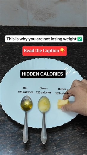 Main reason why you are not losing weight #hiddencalories