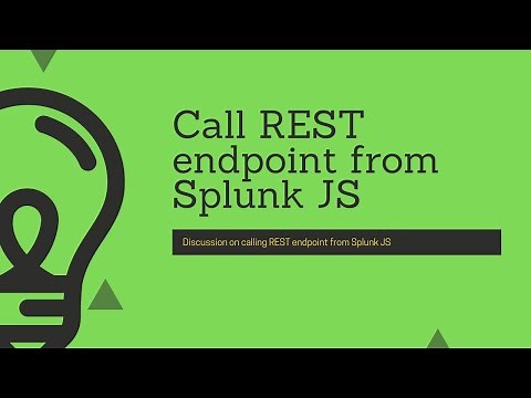 Splunk Web Framework : How to call REST endpoint from Splunk JS