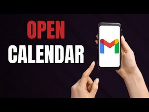 How to OPEN Gmail on Android and Get Google Calendar in SECONDS!