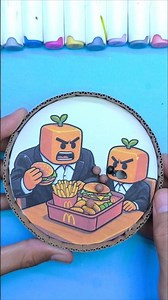 Brainrot's Muscled McDonald Lunchbox Reaction Cardboard Color Pinball #brainrot #craft