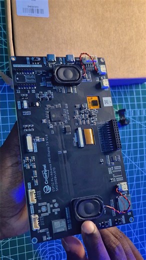 Akash M | 🚀 This is not just a display — it’s a full HMI brain. Meet the Elecrow CrowPanel Advanced 7” ESP32-P4 HMI Display 🔥 Smooth UI, responsive... | Instagram