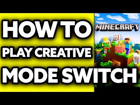 How To Play Minecraft Creative Mode Nintendo Switch (2025)