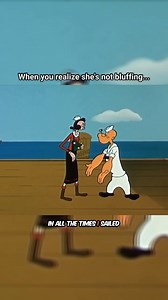 112K views · 6.7K reactions | Off we go to see the Loch Ness monster! #OliveandPopeye #ShesBluffing #ClassicCartoons | Olive Oyl | Facebook