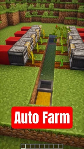 Minecraft Farm Tutorial! #shorts