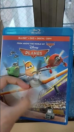 Disney Planes Dvd and blu ray