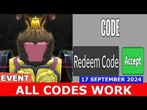 *ALL CODES* [Wukong Event Go!]⚔Sword Warriors! ROBLOX | SEPTEMBER 17, 2024