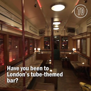 425K views · 4.7K reactions | This train-themed cocktail bar transports you back to the Blitz.  | Time Out London | Facebook
