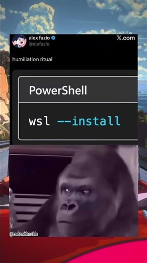 💀The Humiliation Ritual. PowerShell: "ws1-install"😂 #funny #memes #ai #trending #coding #programming