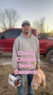 Cheesy Chicken Dorito Casserole! #easyrecipe #doritos #cheese #chicken