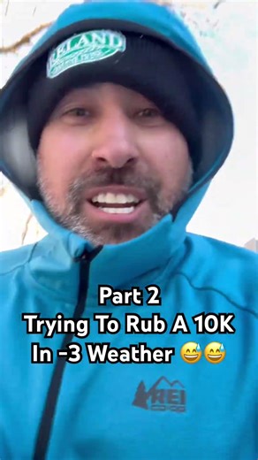 Part 2 Trying To Run A 10K In -3 Weather 😅 #running #10k #run