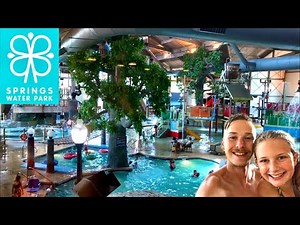 Indoor Water Park Fun at the Springs Water Park in Wisconsin! | Full Experience, Slide POVs and More