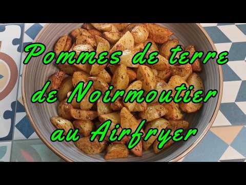 🥔🔥 Crispy Noirmoutier potatoes in the Airfryer.