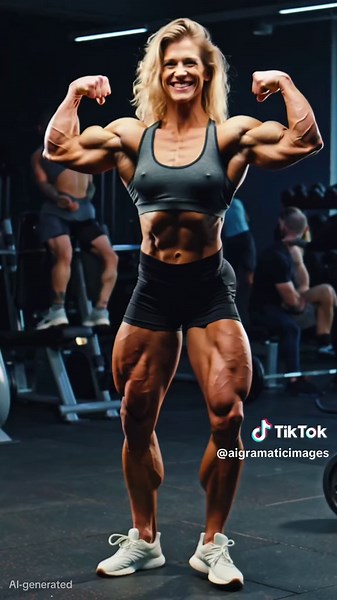 Explore the Mutant Gym: AI Art and Bodybuilding