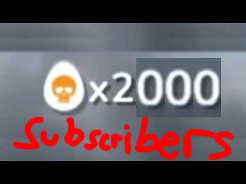 SHELL SHOCKERS 2000 KILL STREAK FOR 2000 SUBSCRIBERS!