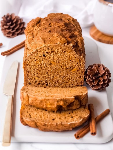 Cinnamon Maple Butternut Squash Bread