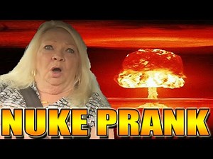 NUCLEAR ATTACK PRANK ON GRANDMOM - SCARE PRANK (PRANKS)