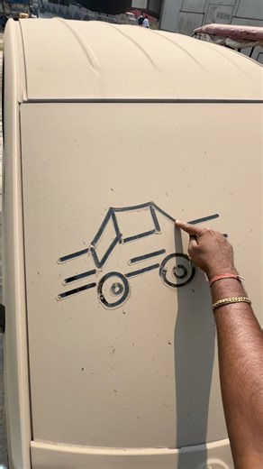 520K views · 1.7K reactions | Car drawing easy trick  #art #shortsreels | Chandan Art Academy | Facebook