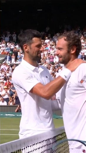 Another day, another win for Novak 🤝