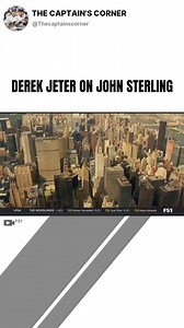 Derek Jeter Praises John Sterling on his Retirement!! #yankees #DerekJeter #newyork #baseball | The Captain's Corner
