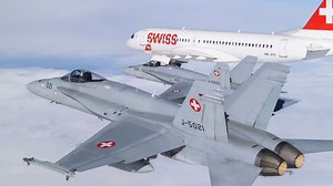 Blick begleitet spektakuläre Übung der Schweizer Luftwaffe