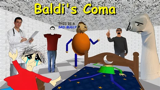 Baldi's Coma (巴迪的昏迷) Baldi's Basics Mod