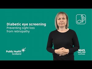 Your guide to diabetic eye screening (BSL)